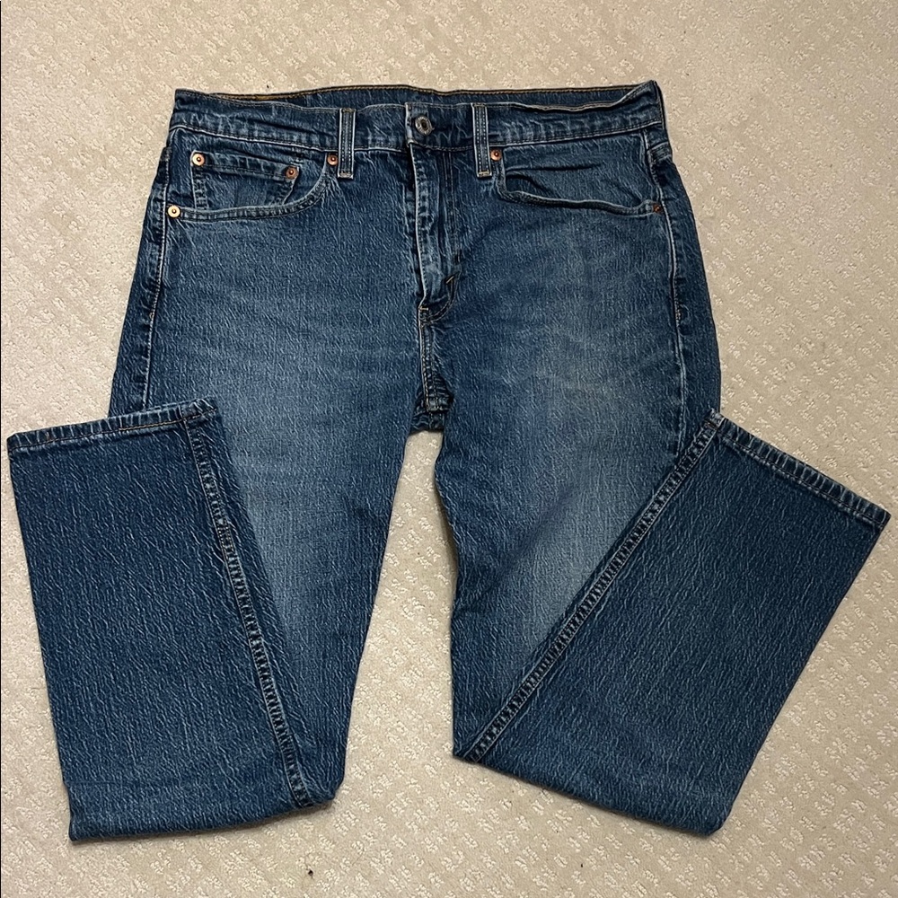 Levi Strauss 502 Classic Blue Denim Jeans 31x30